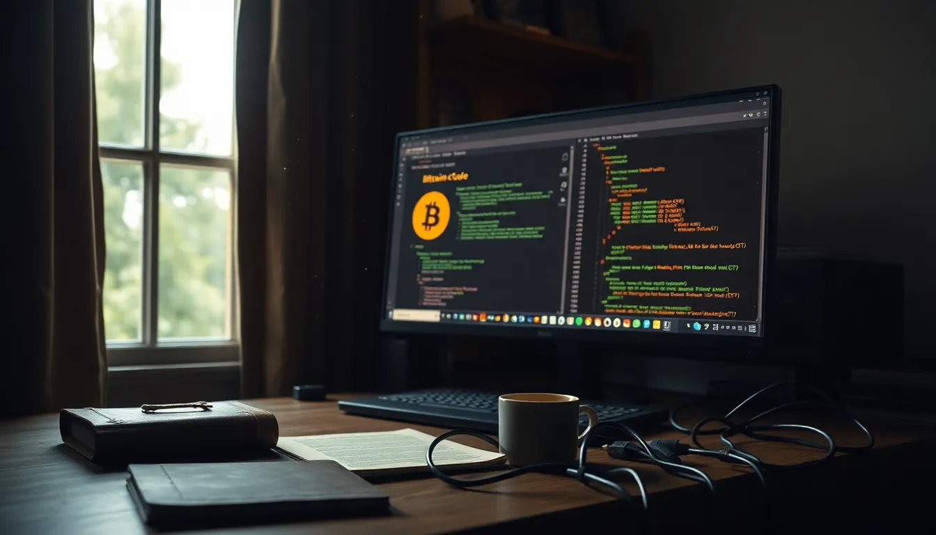 비트코인 노드 예시 이미지