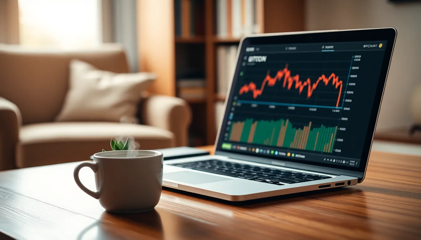 비트코인 가격 변동성 예시