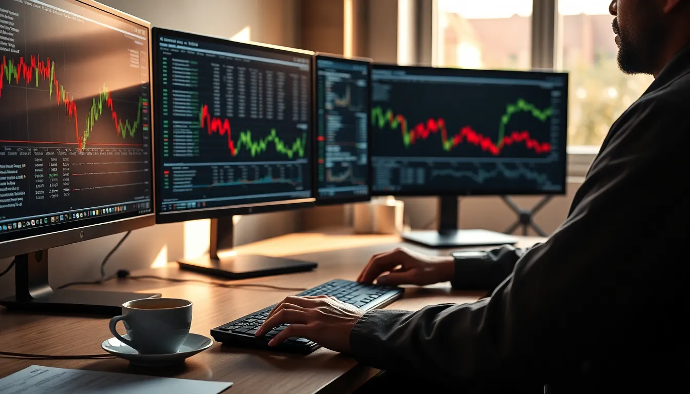 비트코인 기술적 분석 차트 예시