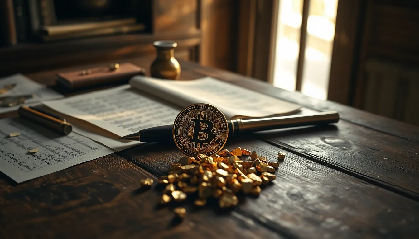 비트코인과 금의 시장 동향 비교 그래프