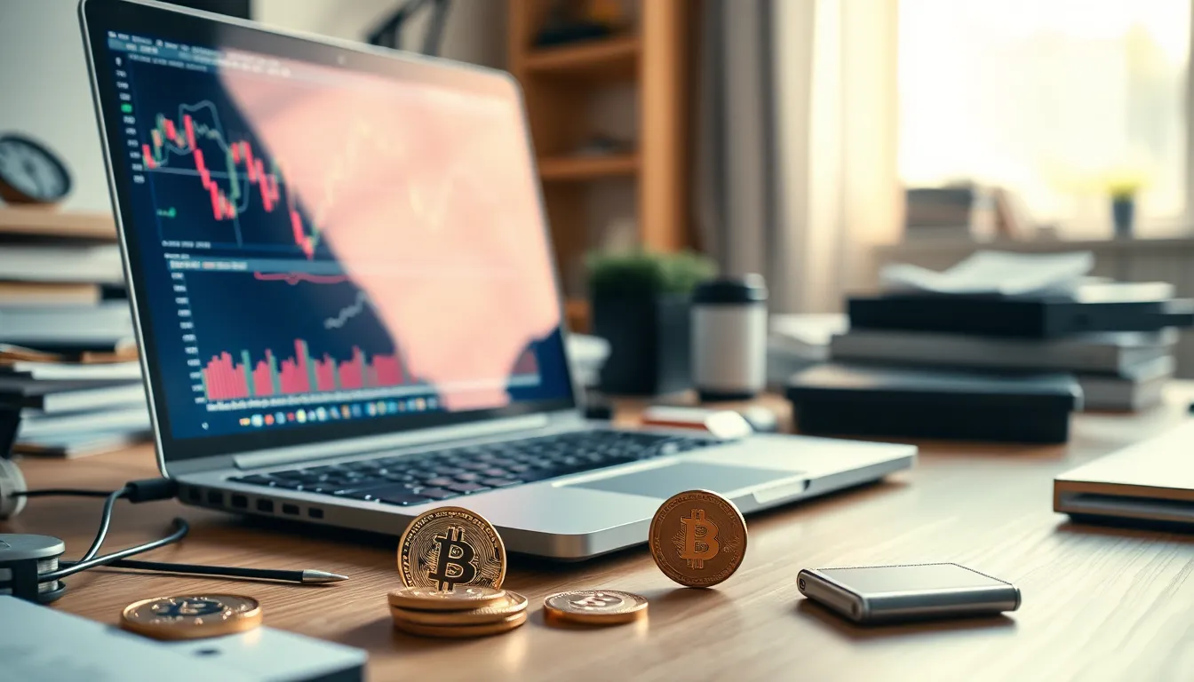 비트코인 투자 위험 관리 개념 이미지