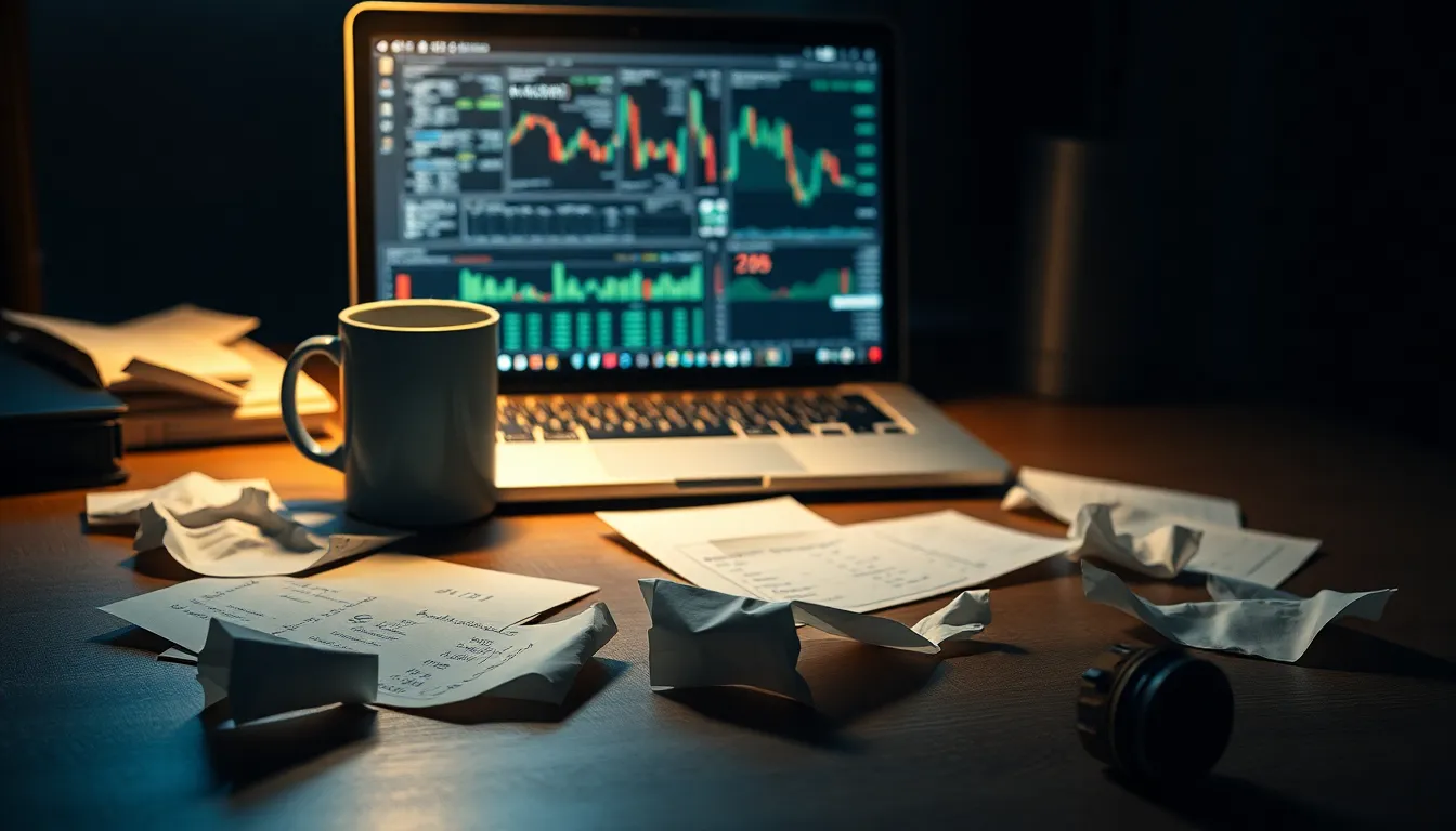 투자 손실 후 회복의 길을 걷는 사람의 이미지