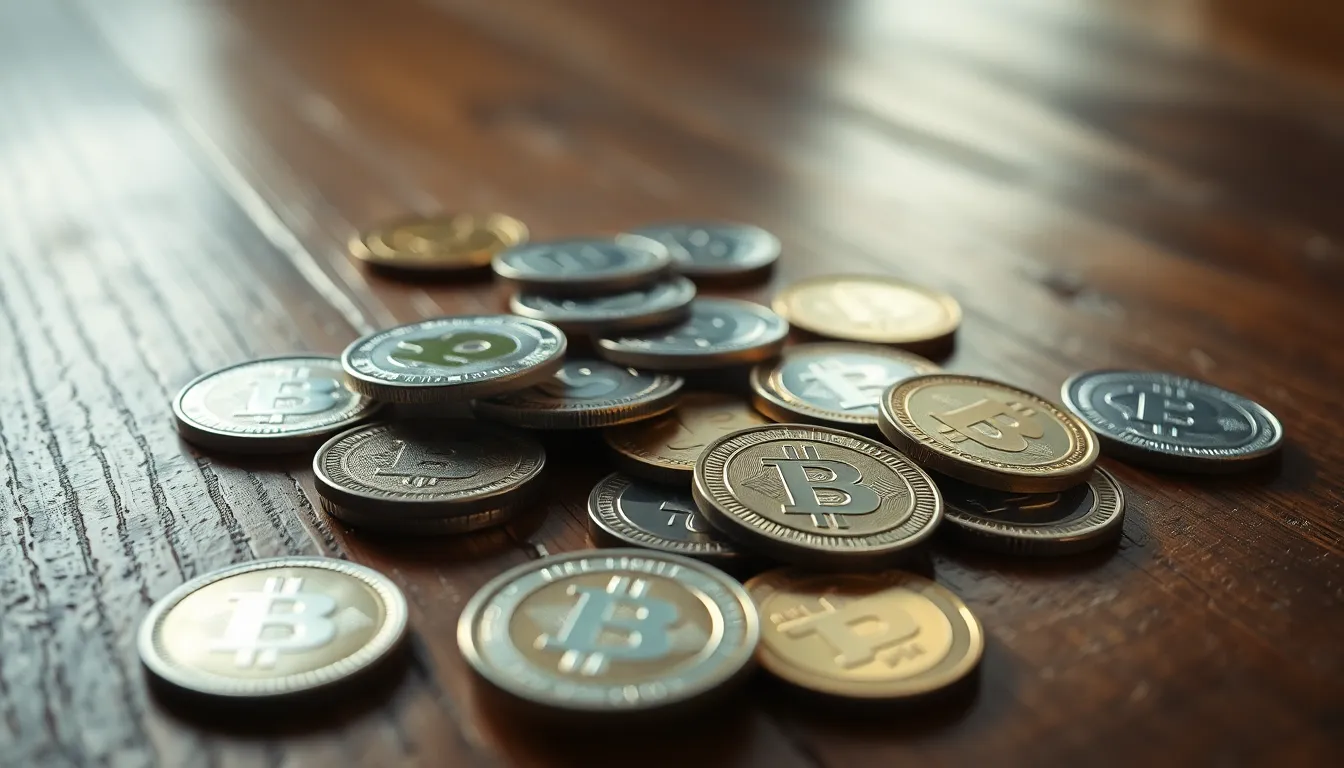 비트코인과 알트코인 시장 점유율 그래프 예시