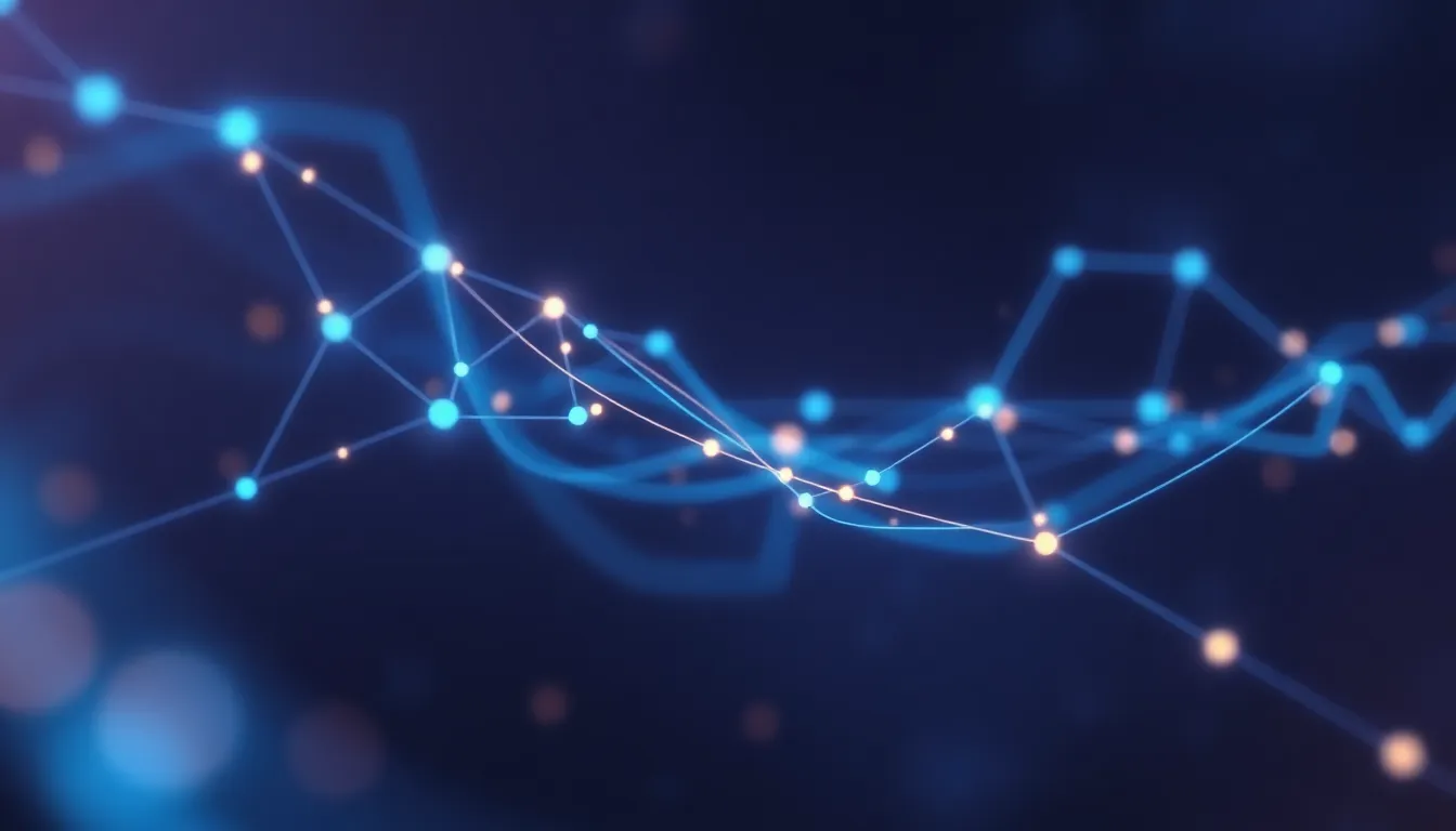 비트코인 지갑과 블록체인 거래 과정을 묘사하는 이미지